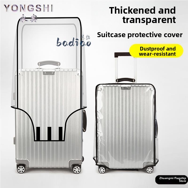 Luggage Protective Cover Transparent - Copertura Protettiva Trasparente Rinforzata per Valigie,