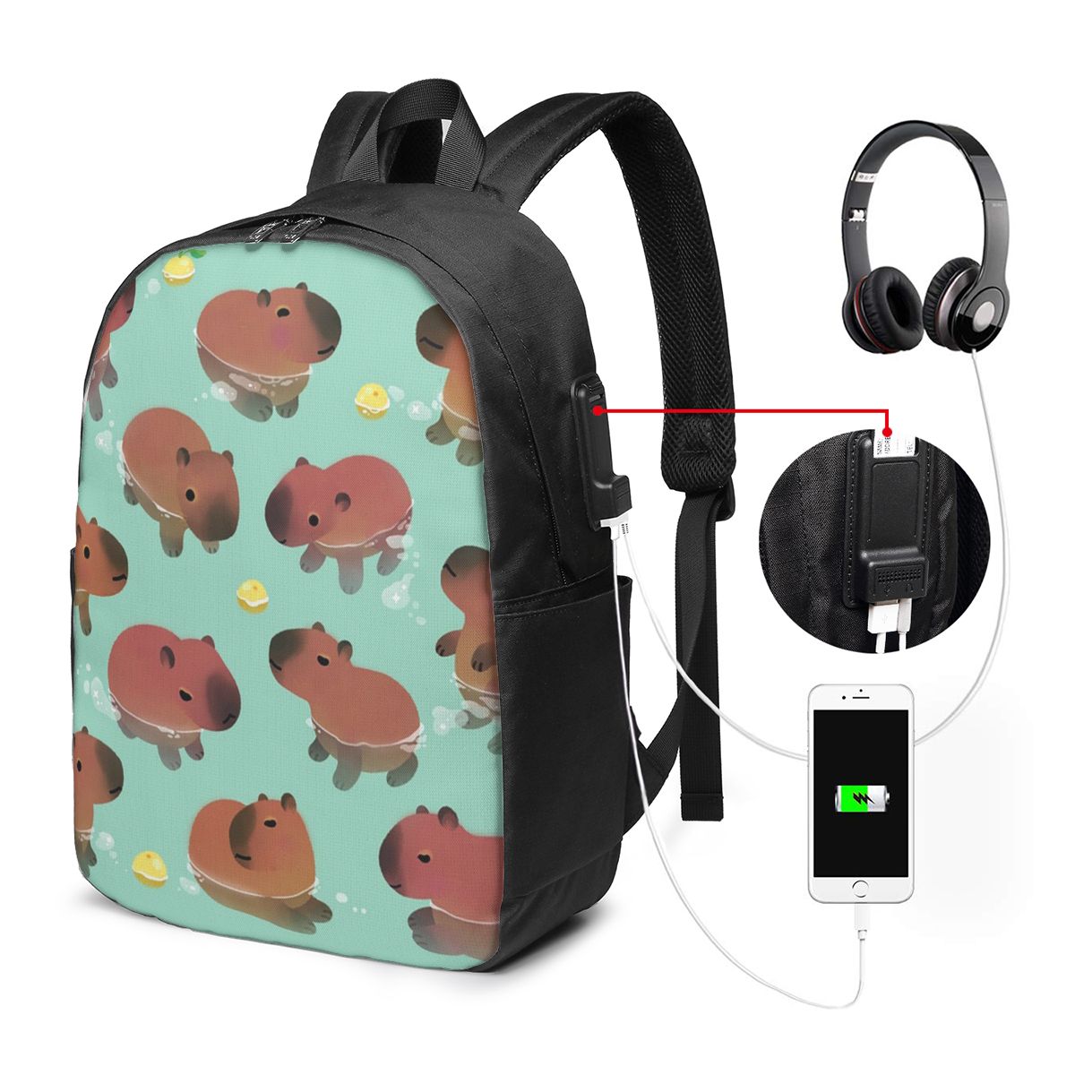 Zaino con motivo animalier Cap - Backpacks recensione e prezzo