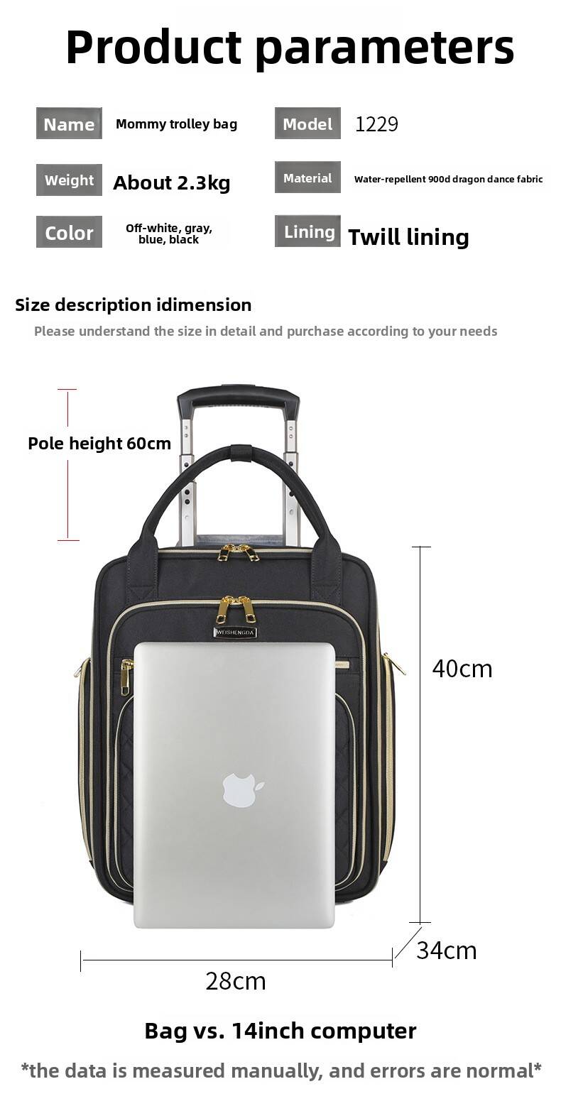 Borsa da Viaggio con Ruote per - Foldable Rolling Luggage Bag recensione e prezzo