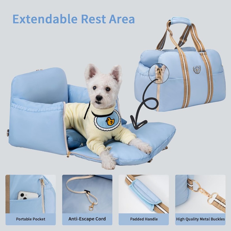 Il seggiolino auto per cani Wa - Handbags recensione e prezzo