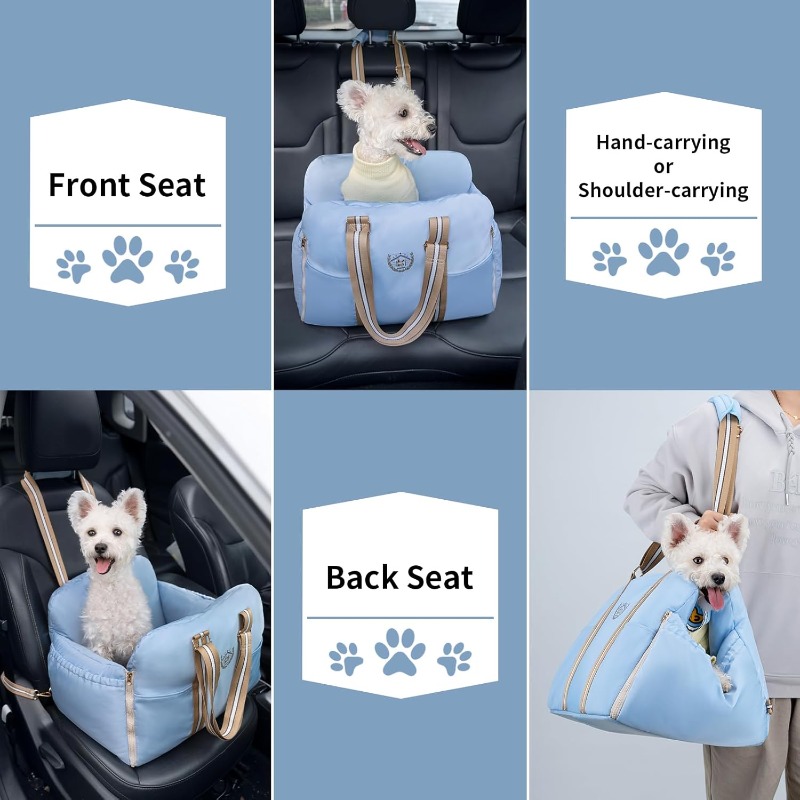Il seggiolino auto per cani Wa - Handbags recensione e prezzo