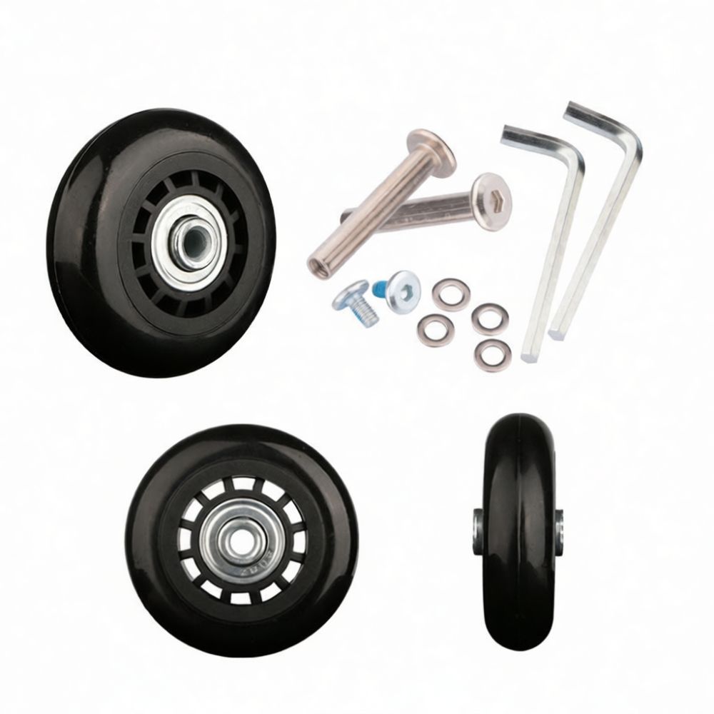 Ruote in gomma per valigie, si - Silent Replacement Luggage Wheels recensione e prezzo