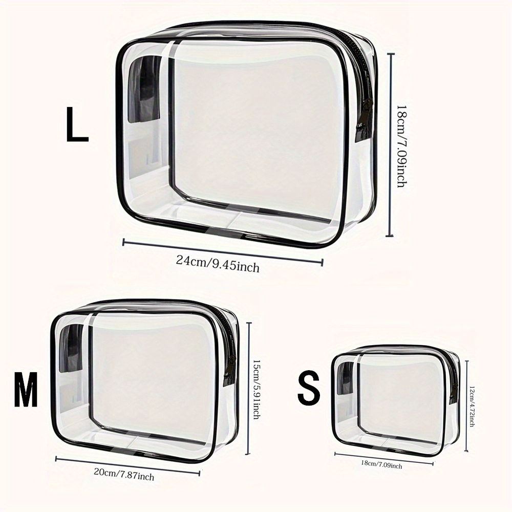 Borsa da toilette trasparente  - Cosmetic Bags recensione e prezzo