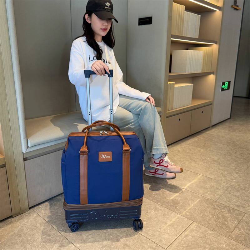 Borsa da Viaggio con Ruote e M - Foldable Rolling Luggage Bag recensione e prezzo