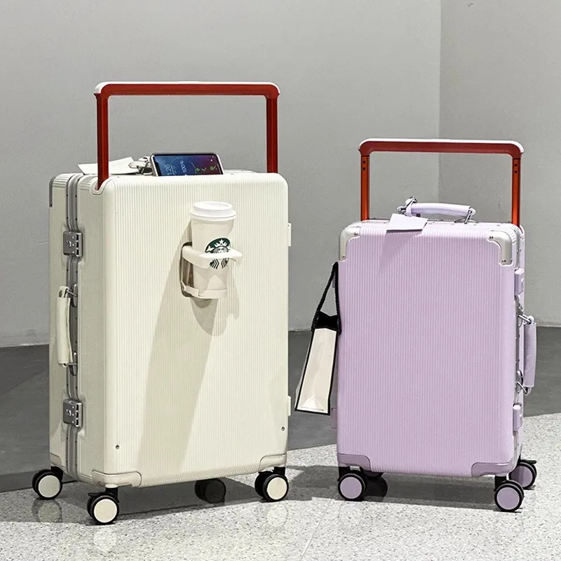 Valigia da viaggio con manico  - Aluminum Frame Carry On Luggage recensione e prezzo