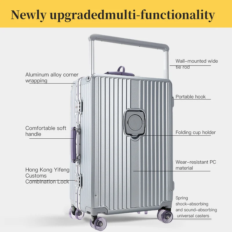 MIGEBAO Valigia Premium da 20  - Spinner Wheel Rolling Suitcase 20 Inch recensione e prezzo